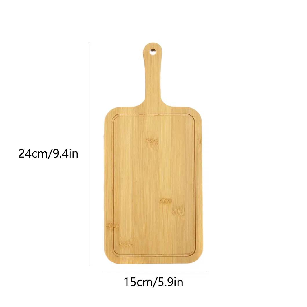 Tablas de cortar de bamb&uacute; para carne y pan Tabla para servir queso y frutas 