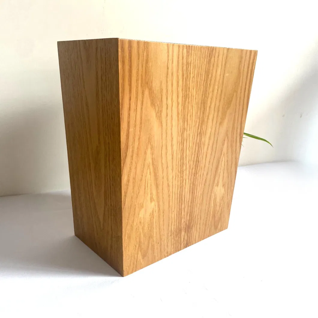 Bote de basura de madera clasificado multifuncional personalizado para uso hotelero y doméstico