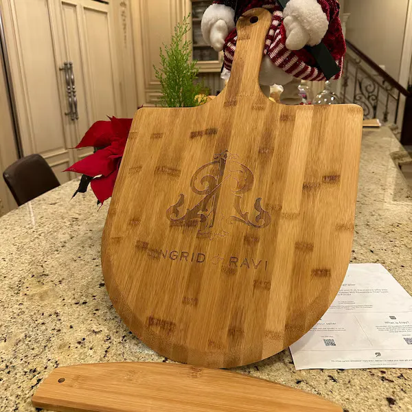 Venta al por mayor Tablero de pizza de bamb&uacute; 