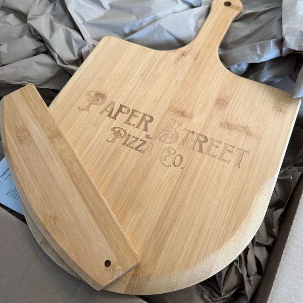 grande de madera maciza de 22X14 pulgadas 