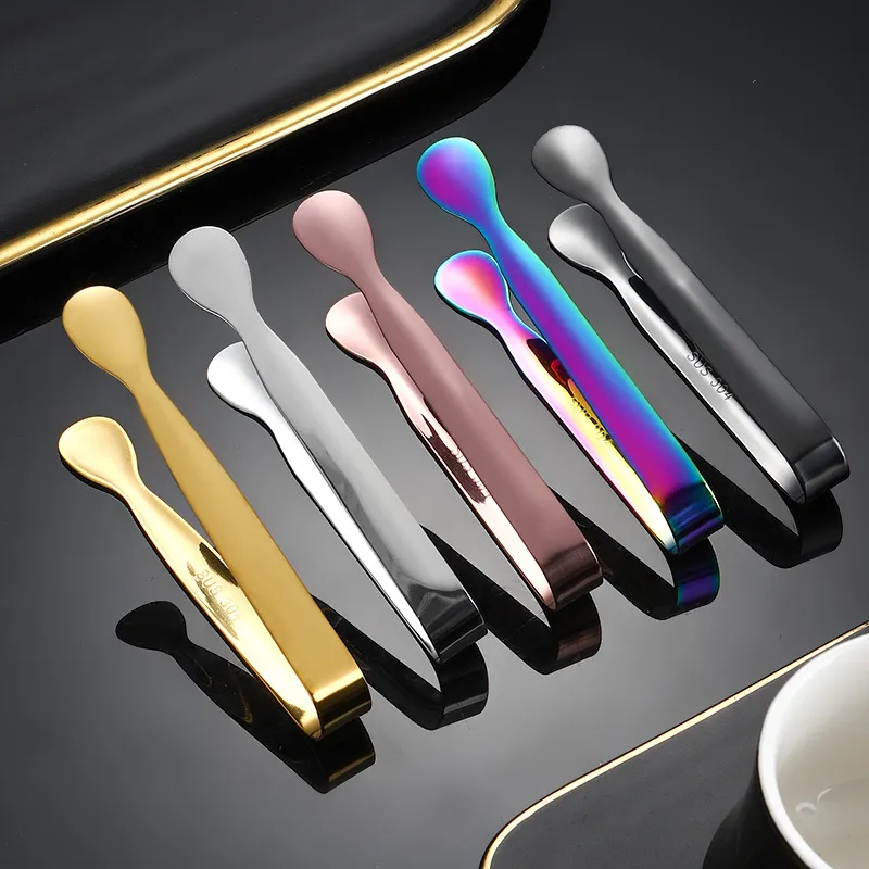 Utensilios de cocina Pinzas de acero inoxidable para cocinar/barbacoa/hornear/fre&iacute;r/pan 