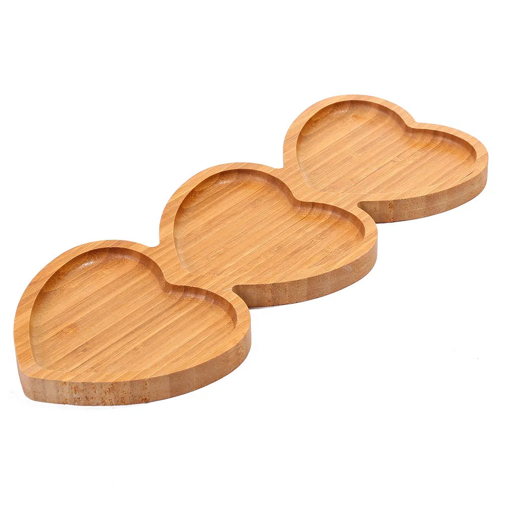corazón para servir comida