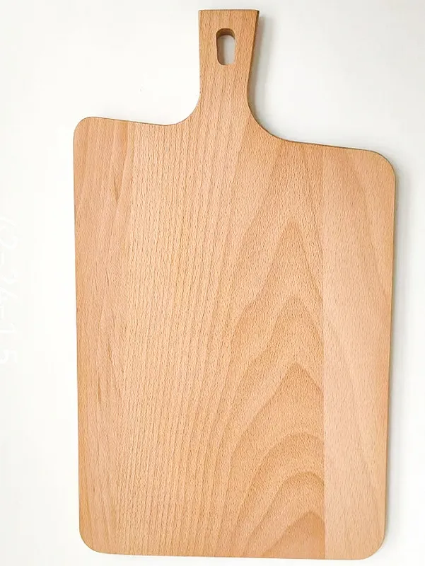 de madera de haya grande respetuosa con el medio ambiente, tabla de servir