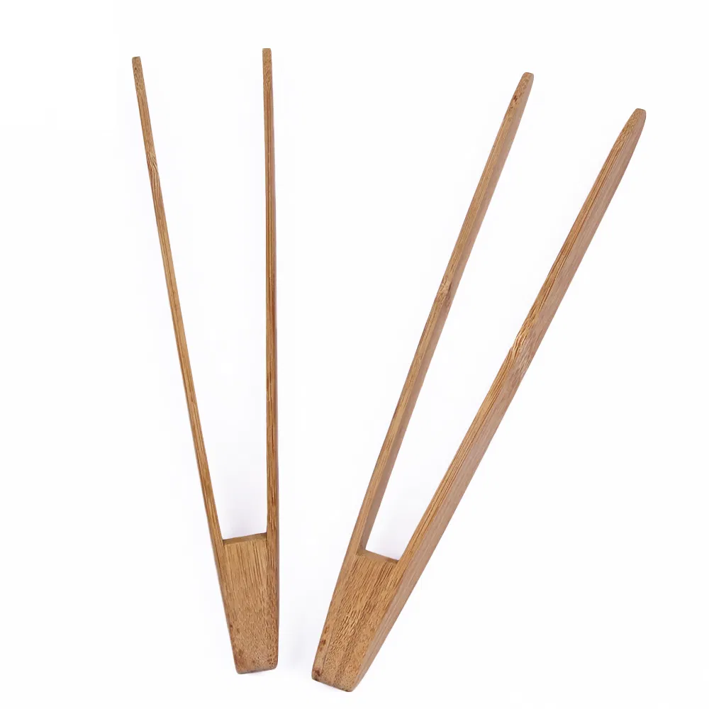 Pinzas de Madera de Bamb&uacute; para Charcuter&iacute;a, Tostadora, Alimentaci&oacute;n y Cocina 