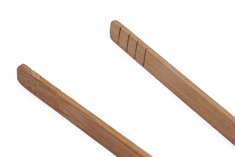 Pinzas de bamb&uacute; para cocinar pan tostado encurtidos t&eacute;
