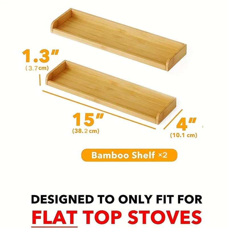 Estante magn&eacute;tico de almacenamiento de pared de bamb&uacute; para organizaci&oacute;n de especias 