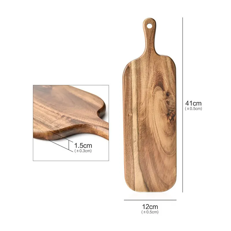 Tabla para servir queso de madera no t&oacute;xica para cocina 