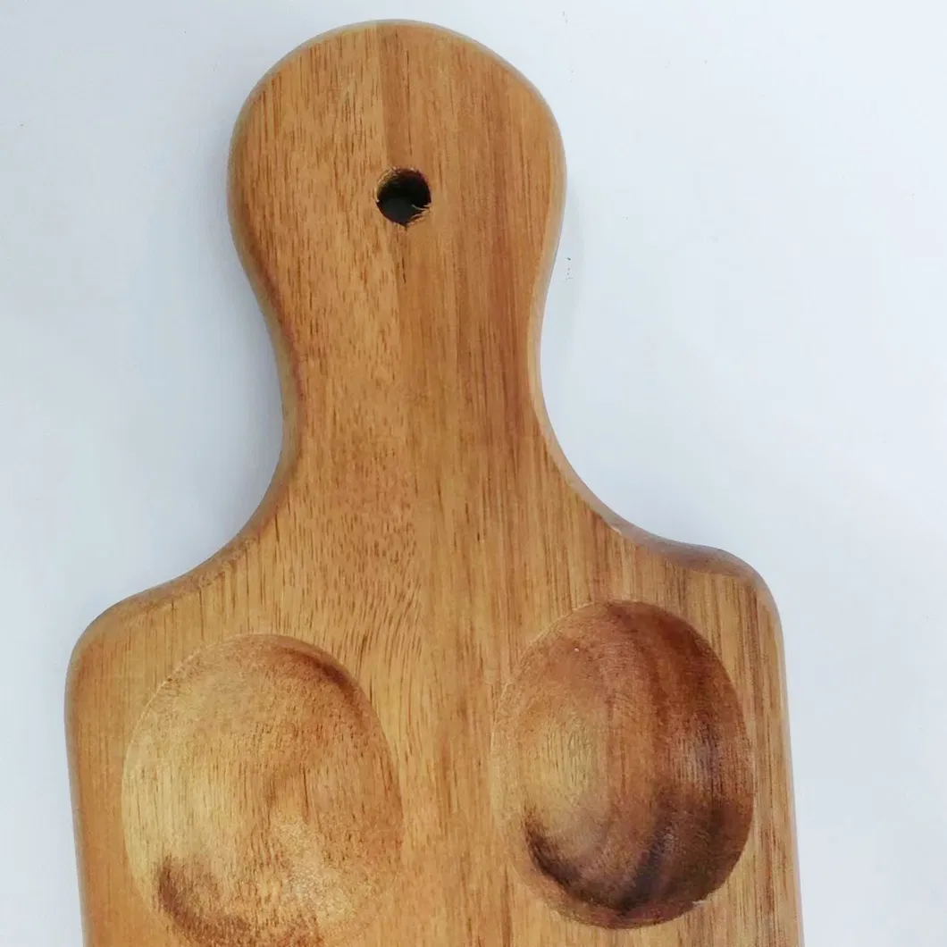 Huevera de madera de acacia premium ecológica hecha a mano para 12 huevos frescos