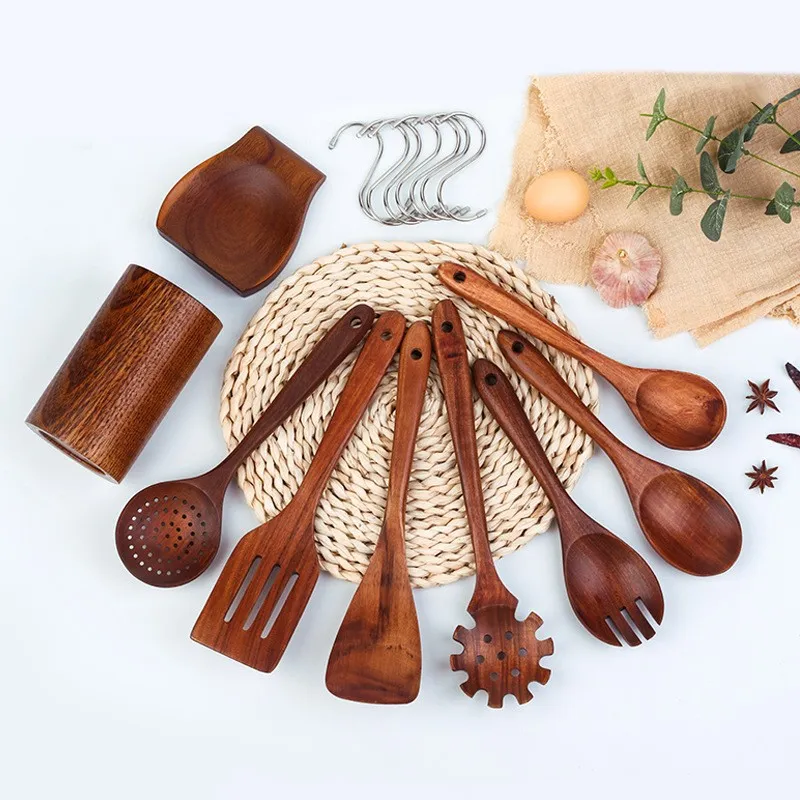 muy vendido, herramientas de cocina con soporte y soporte para cuchara 