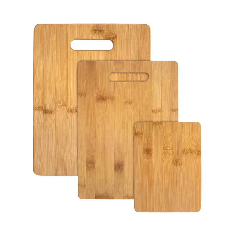 Juego de tablas de cortar de bamb&uacute; de 3 piezas para cocina 