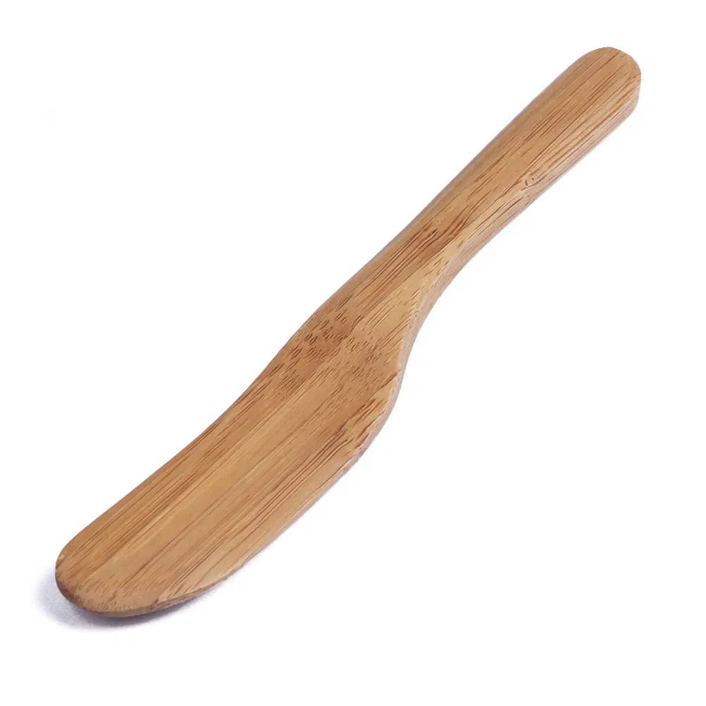 Venta al por mayor Cuchillo para untar mantequilla de bamb&uacute; personalizado para cocina 