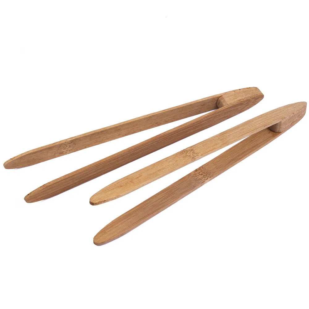 Pinzas de Madera de Bamb&uacute; para Charcuter&iacute;a, Tostadora, Alimentaci&oacute;n y Cocina 