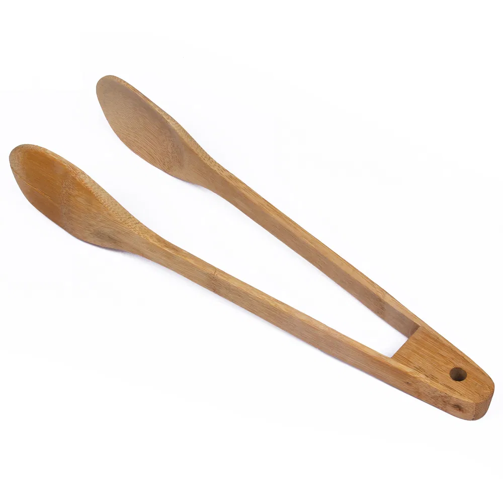 Fabricaci&oacute;n de pinzas para alimentos de cocina de bamb&uacute; 
