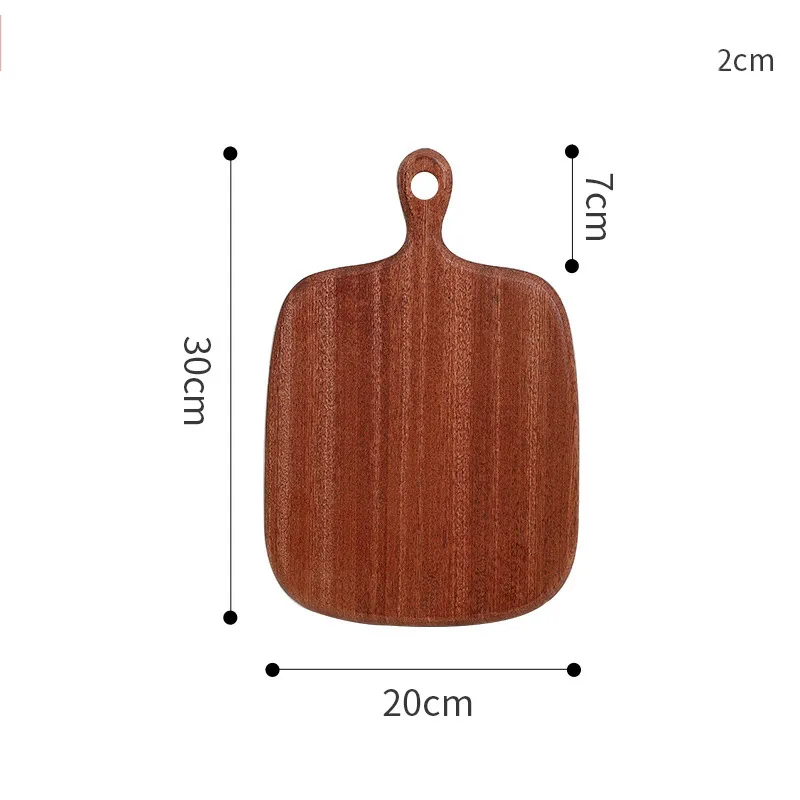 con forma de paleta con mango 