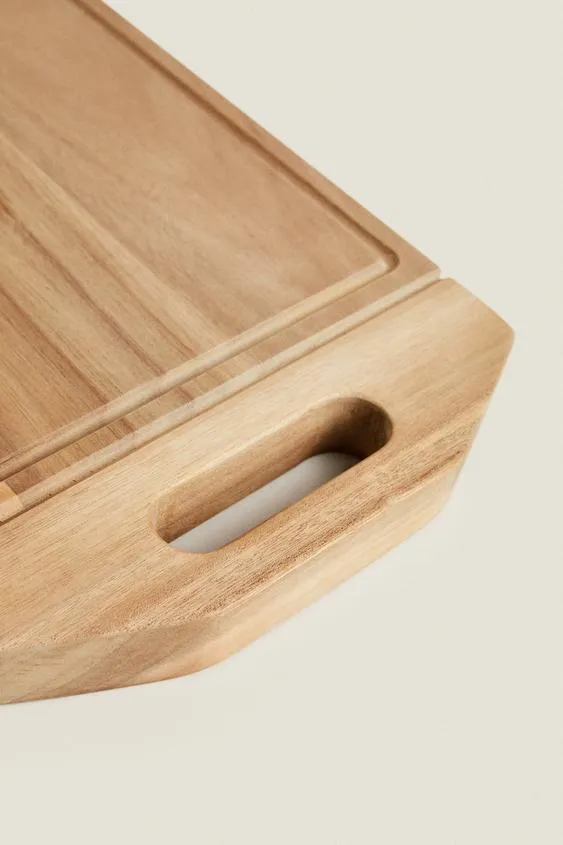 de tablas de cortar de madera gruesa de cocina personalizado de f&aacute;brica al por mayor con mango