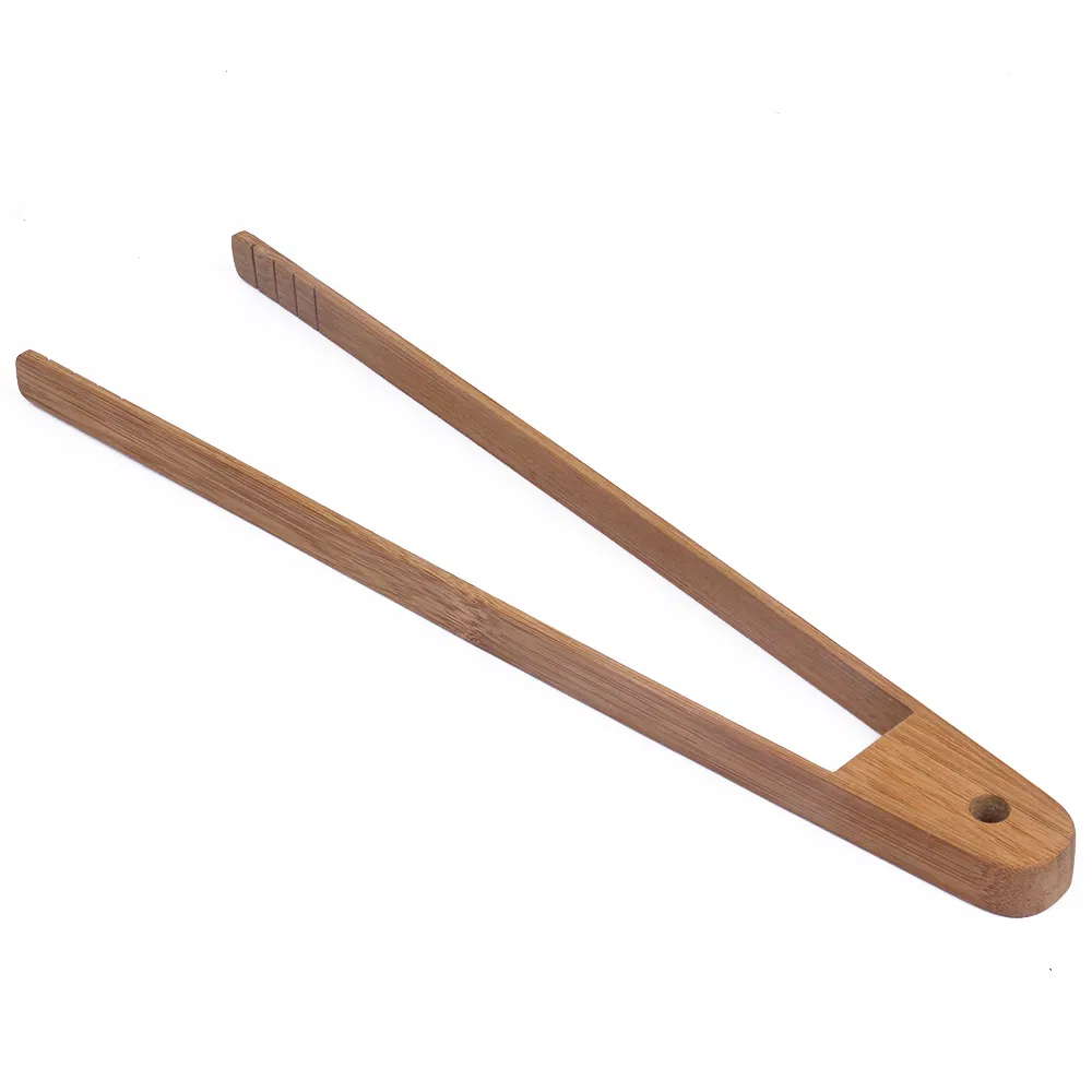 Pinzas de bamb&uacute; para cocinar pan tostado encurtidos t&eacute; 
