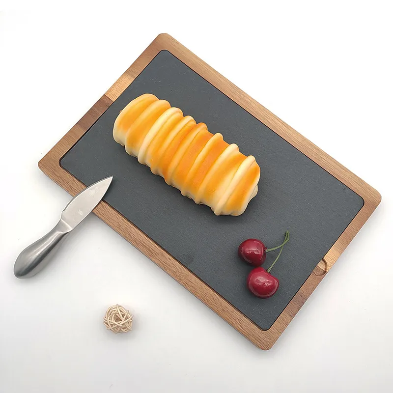 de bamb&uacute; para hornear queso, tabla para cortar mantequilla, tabla de quesos, plato de embutidos Bandeja 