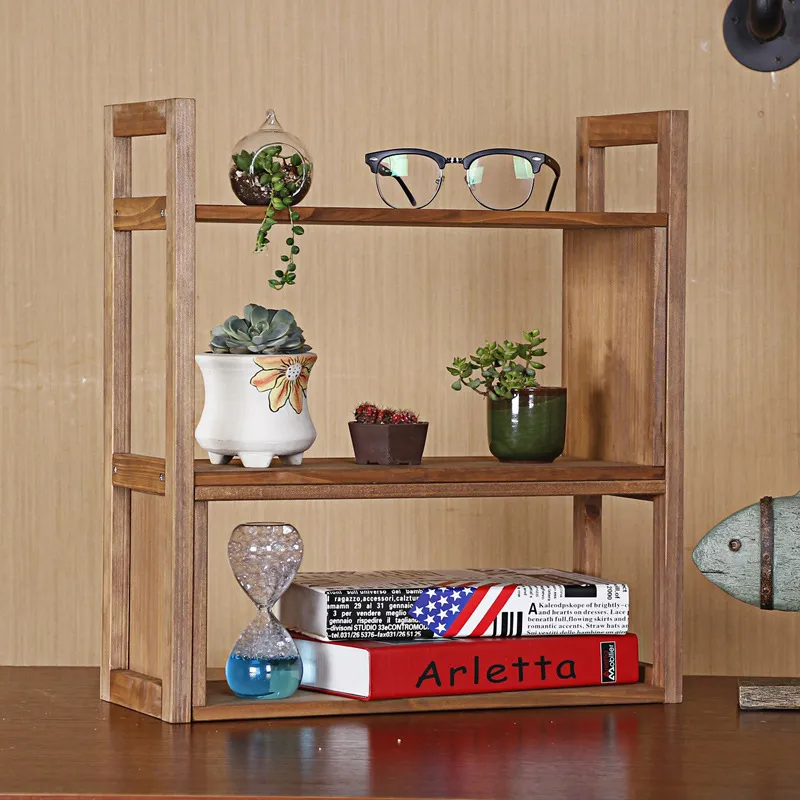escritorio, soporte para maceta, estante de escritorio