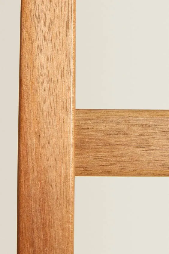 Toallero de madera de acacia Escalera para ropa de madera Escalera para toallas