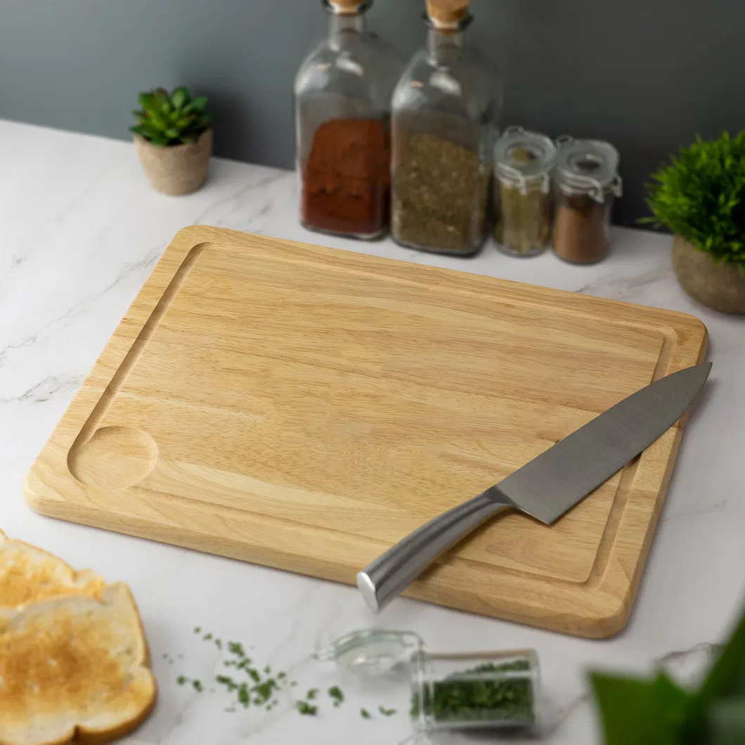 Tabla de cortar de madera grabada personalizada 