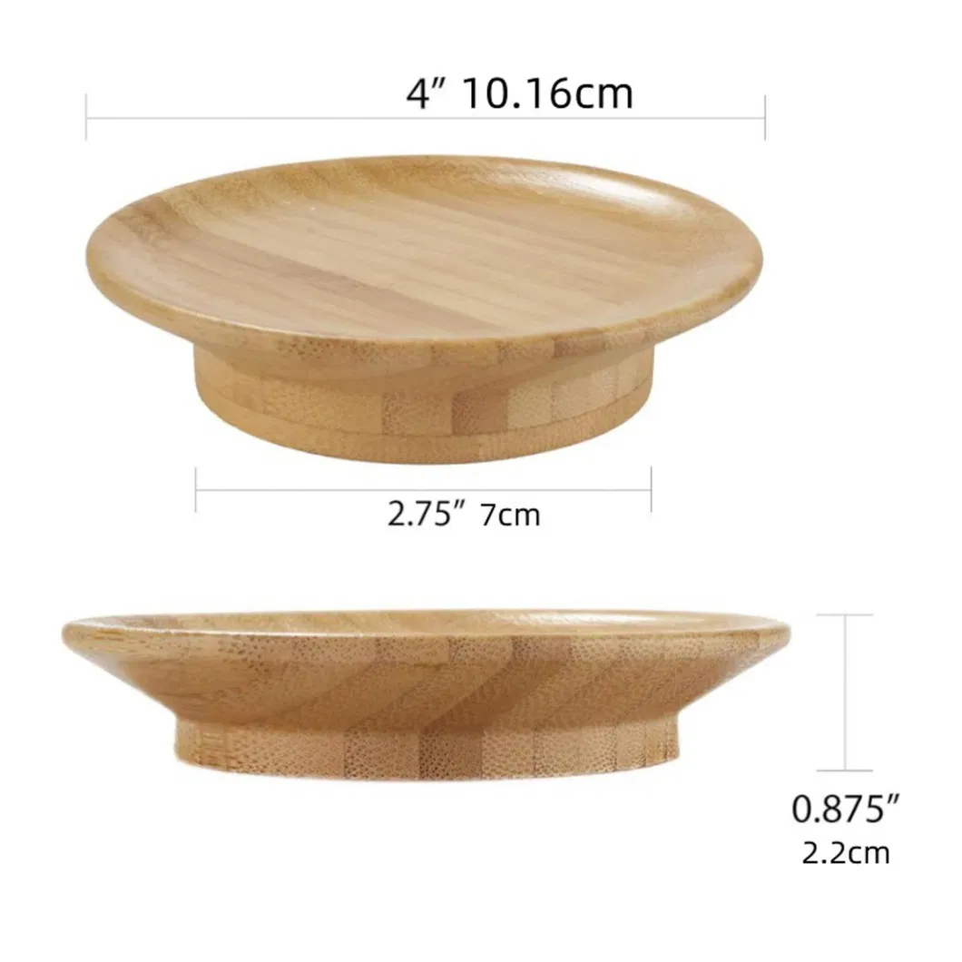 Posavasos reutilizables de bamb&uacute; para copas de vino ecol&oacute;gicas, posavasos para reuniones familiares, 