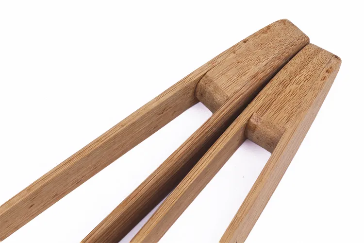Pinzas de Madera de Bamb&uacute; para Charcuter&iacute;a, Tostadora, Alimentaci&oacute;n y Cocina