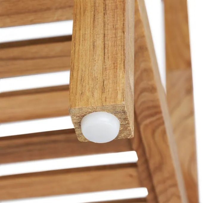 Muebles de ba&ntilde;o Estante de ba&ntilde;o independiente de madera de acacia de 4 niveles Estante de ba&ntilde;o con 4