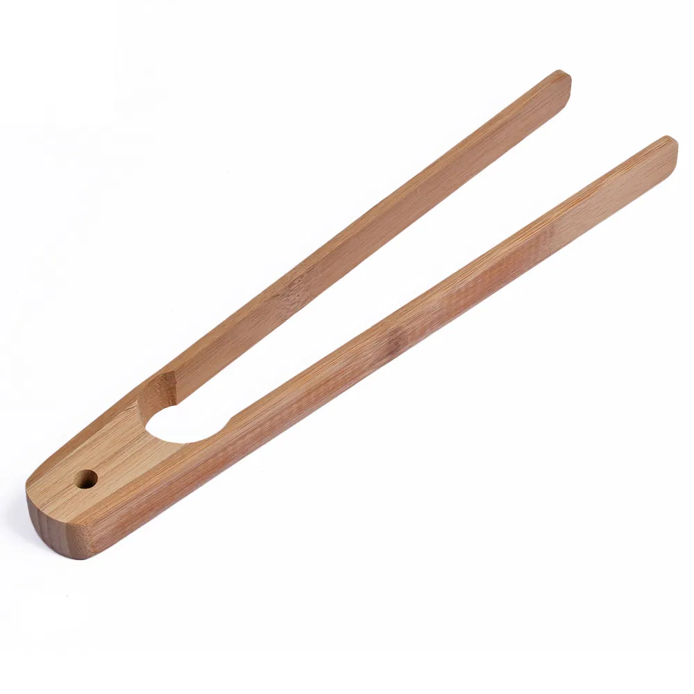 Pinzas de bamb&uacute; para servir en la cocina 