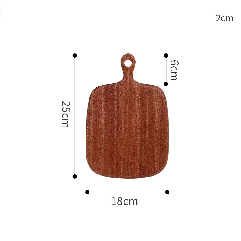 Juego de 3 tablas para servir de madera de &eacute;bano 