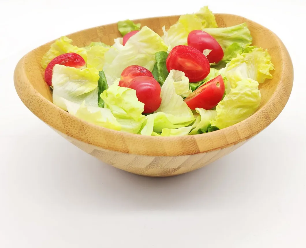 Ensaladeras de bamb&uacute; para el hogar engrosadas Tazones de ramen 