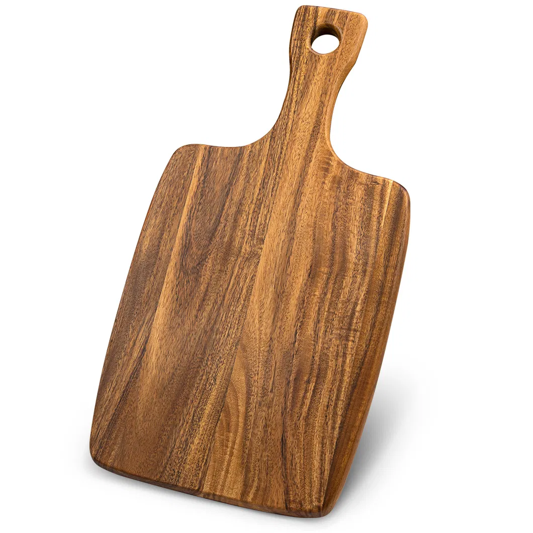 Tablero de madera para servir alimentos para entretener