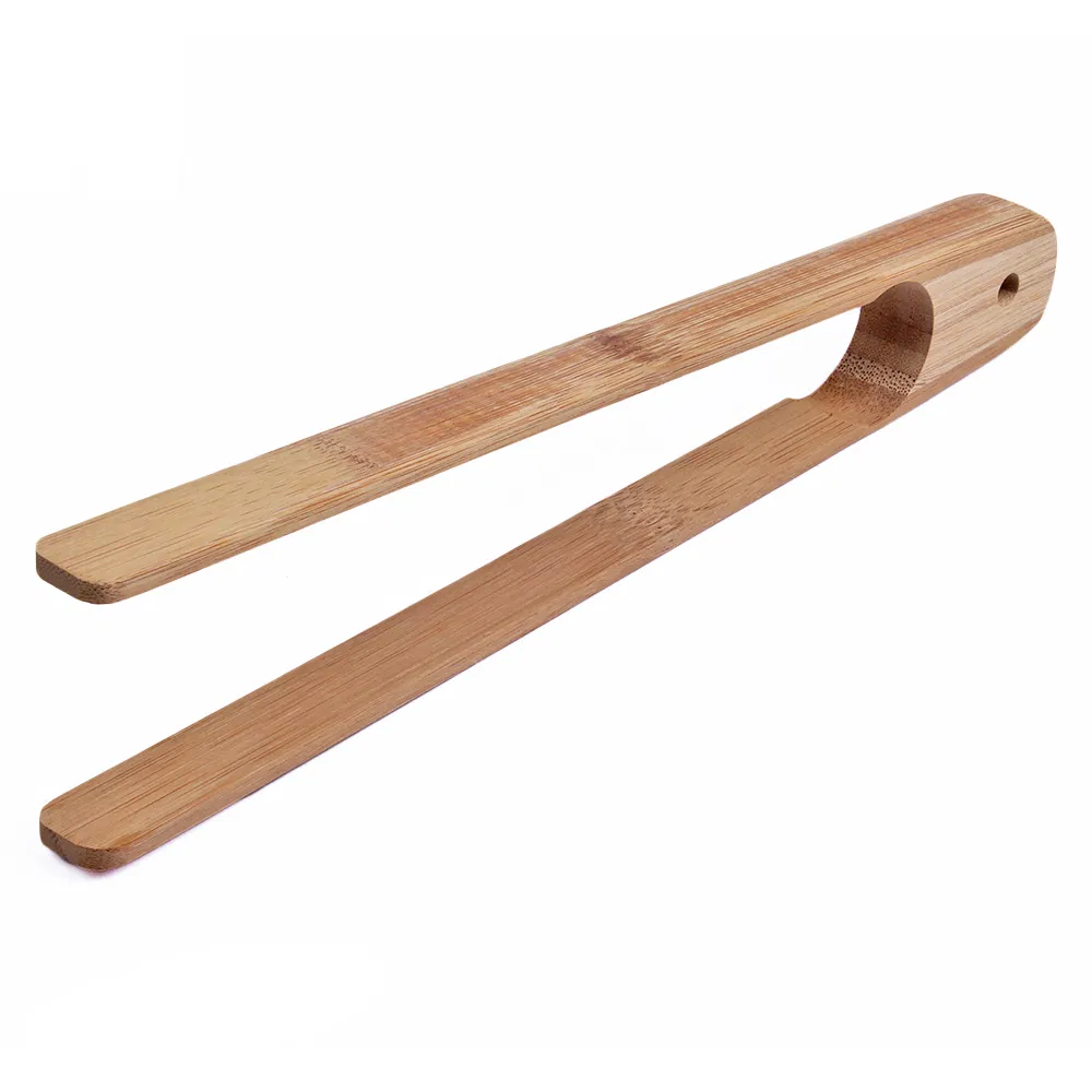Pinzas de bamb&uacute; para servir en la cocina 
