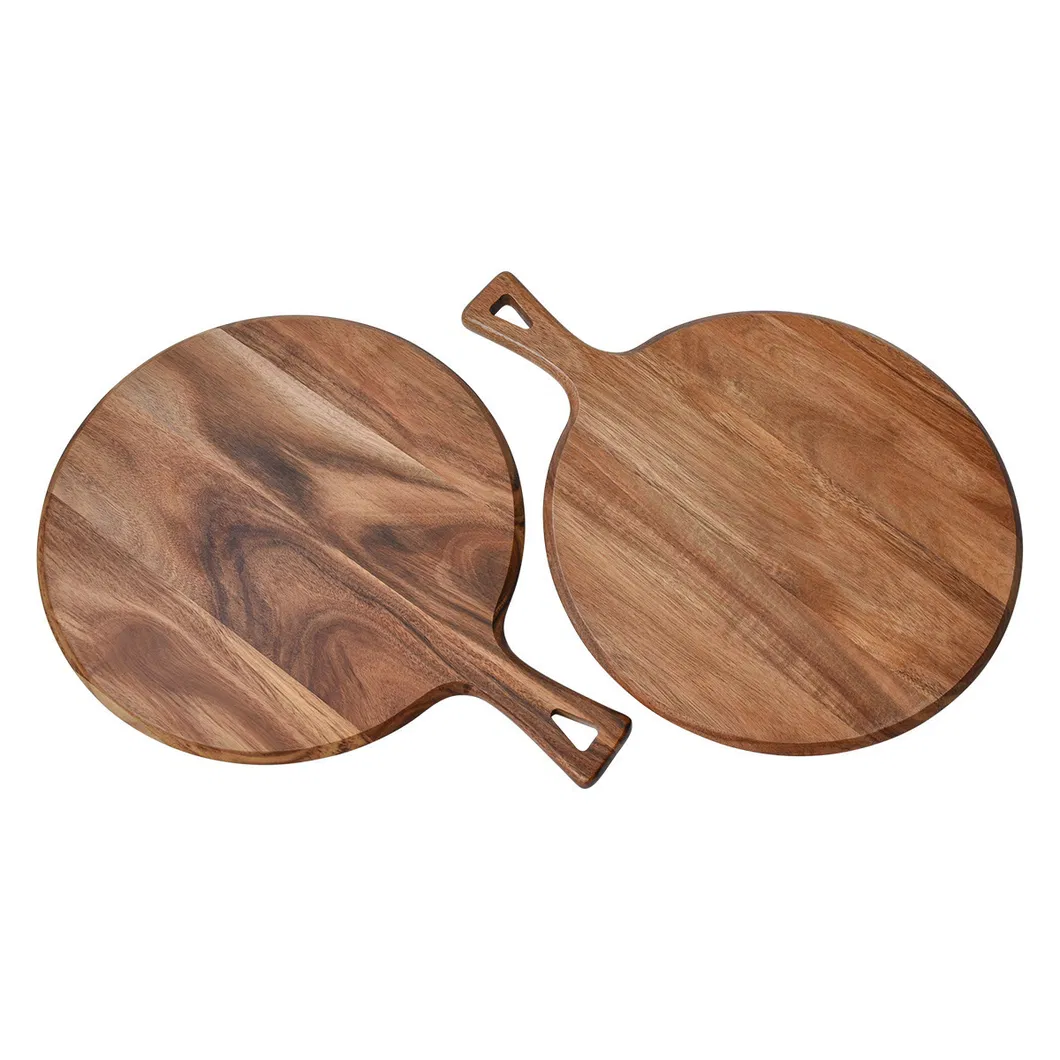Los utensilios de cocina m&aacute;s populares, tabla de cortar de madera maciza personalizada con mango 